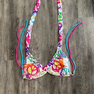 Arizona triangle Bikini Top